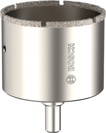 Serra copo de 65x40 mm Bosch Tiles para perfuração de azulejos.